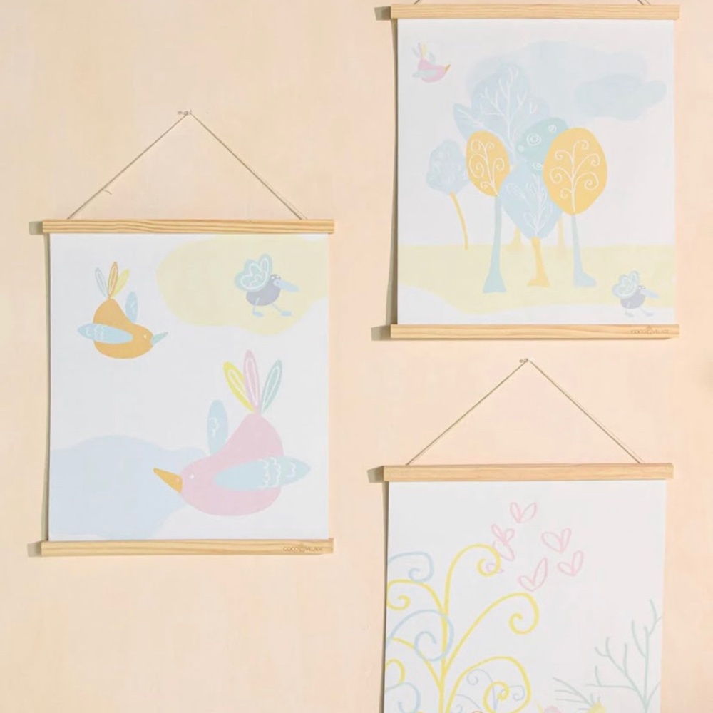 NURSERY MOBILE AND MATCHING ARTWORK